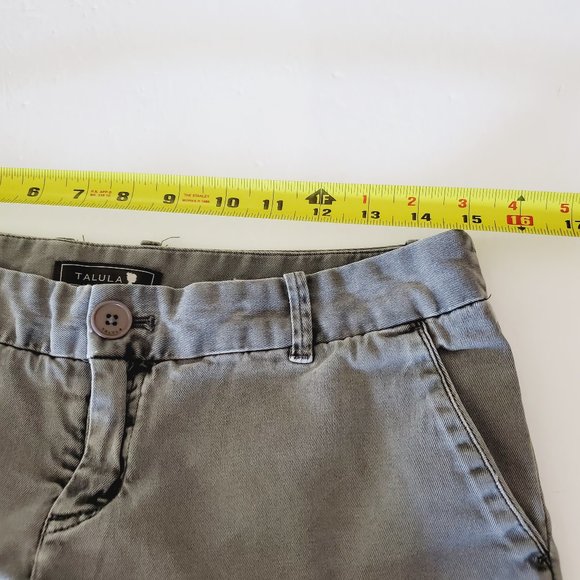 ARITZIA TALULA Cotton Grey Shorts - Picture 9 of 10